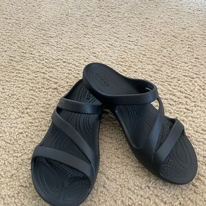 CROCS Black Women's Sandals